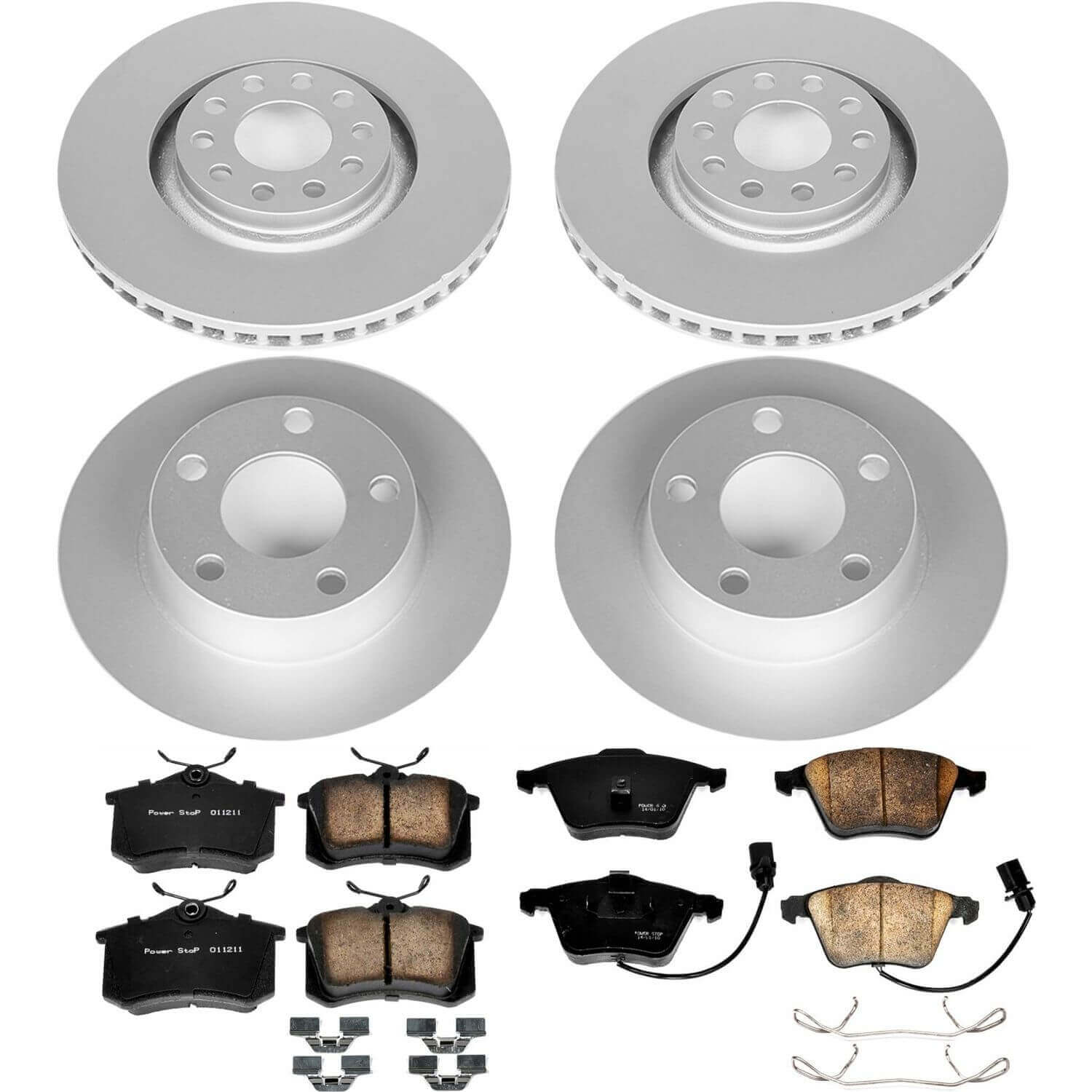 Power Stop CRK893 - Z23 Evolution Sport Front And Rear Brake Kit vehicle fitment brake part