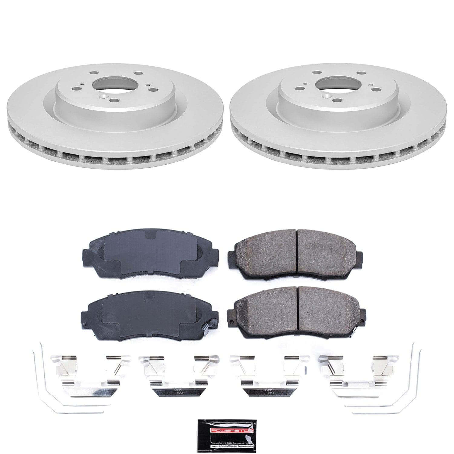 Power Stop CRK8930 Front Z17 Evolution Pad And Rotor Kit for 2021-2025 Acura TLX Base, Sh-AWD product image