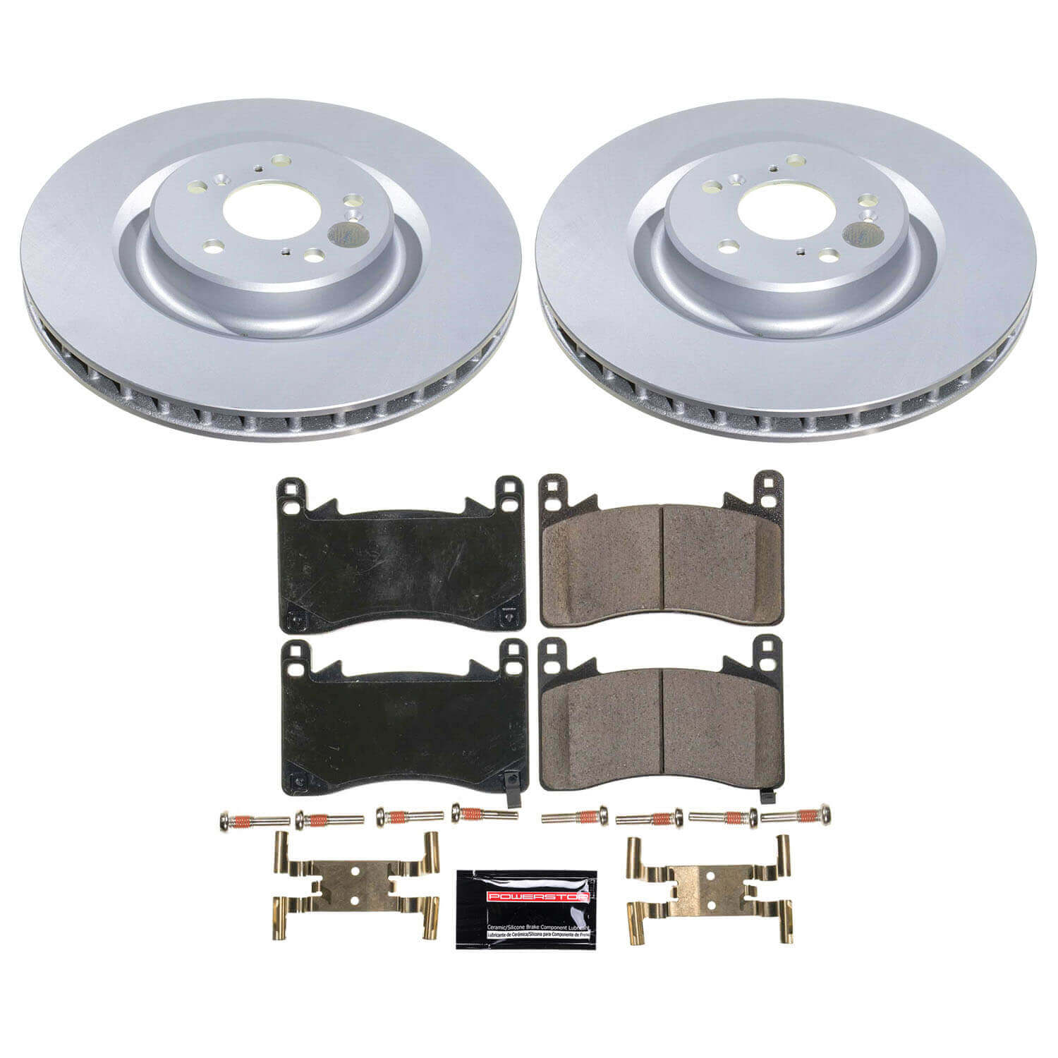 Power Stop CRK8931 Front Z17 Evolution Pad And Rotor Kit for 2021-2022 Acura TLX Type S product image