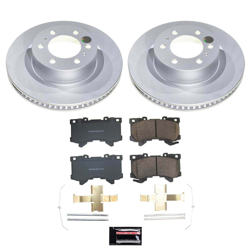 Power Stop CRK8932 Front Z17 Evolution Pad And Rotor Kit for 2023-2024 Toyota Sequoia product image