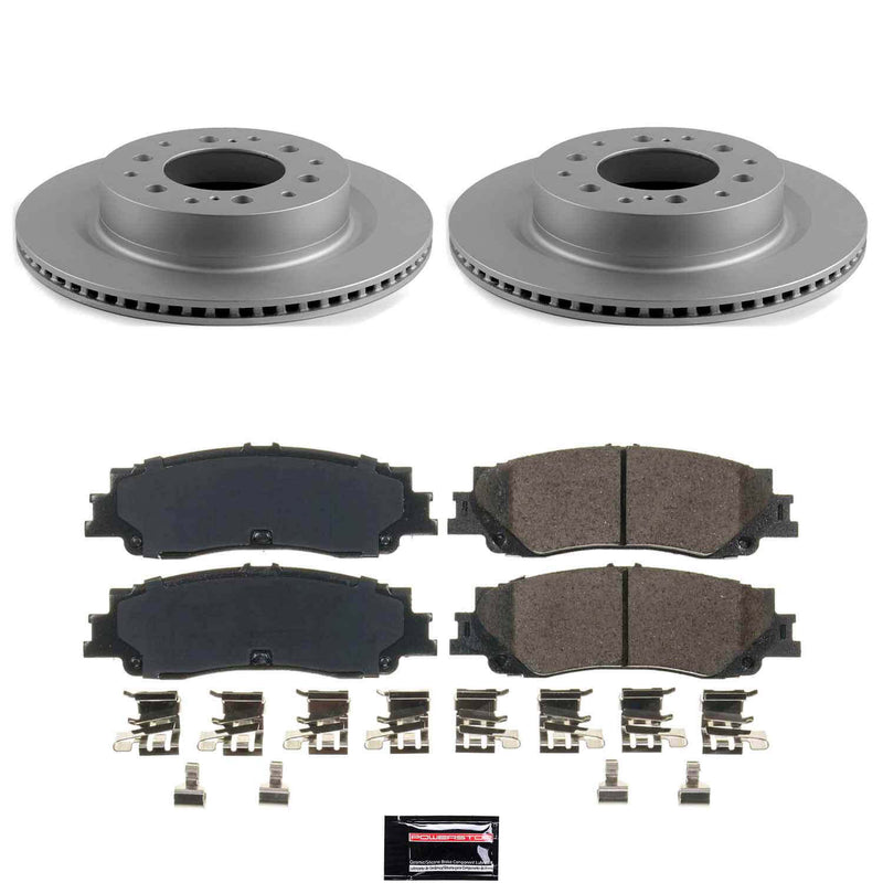 Power Stop CRK8938 Z17 Evolution Pad And Rotor Kit for 2023-2024 Toyota Sequoia - product image