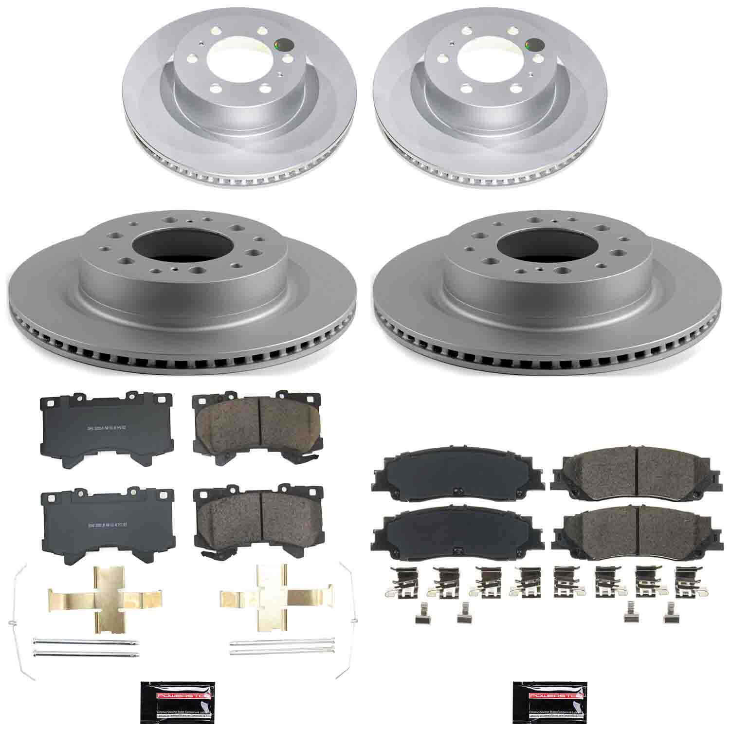 Power Stop CRK8946 Z17 Evolution Pad And Rotor Kit for 2023-2024 Toyota Sequoia product image