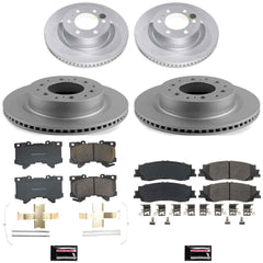 Power Stop CRK8946 Z17 Evolution Pad And Rotor Kit for 2023-2024 Toyota Sequoia product image