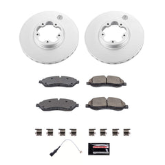 Power Stop CRK8979 Front Z17 Evolution Pad And Rotor Kit for 2020-2024 Ford TRANSIT-350 HD product image