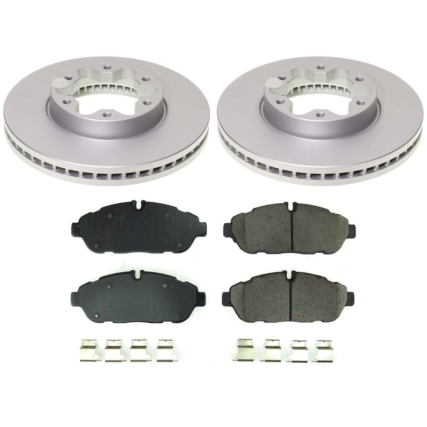 Power Stop CRK8980 - Front Z17 Evolution Genuine Geomet Coated Pad And Rotor Kit vehicle fitment brake part