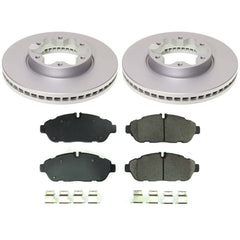 Power Stop CRK8980 - Front Z17 Evolution Genuine Geomet Coated Pad And Rotor Kit vehicle fitment brake part