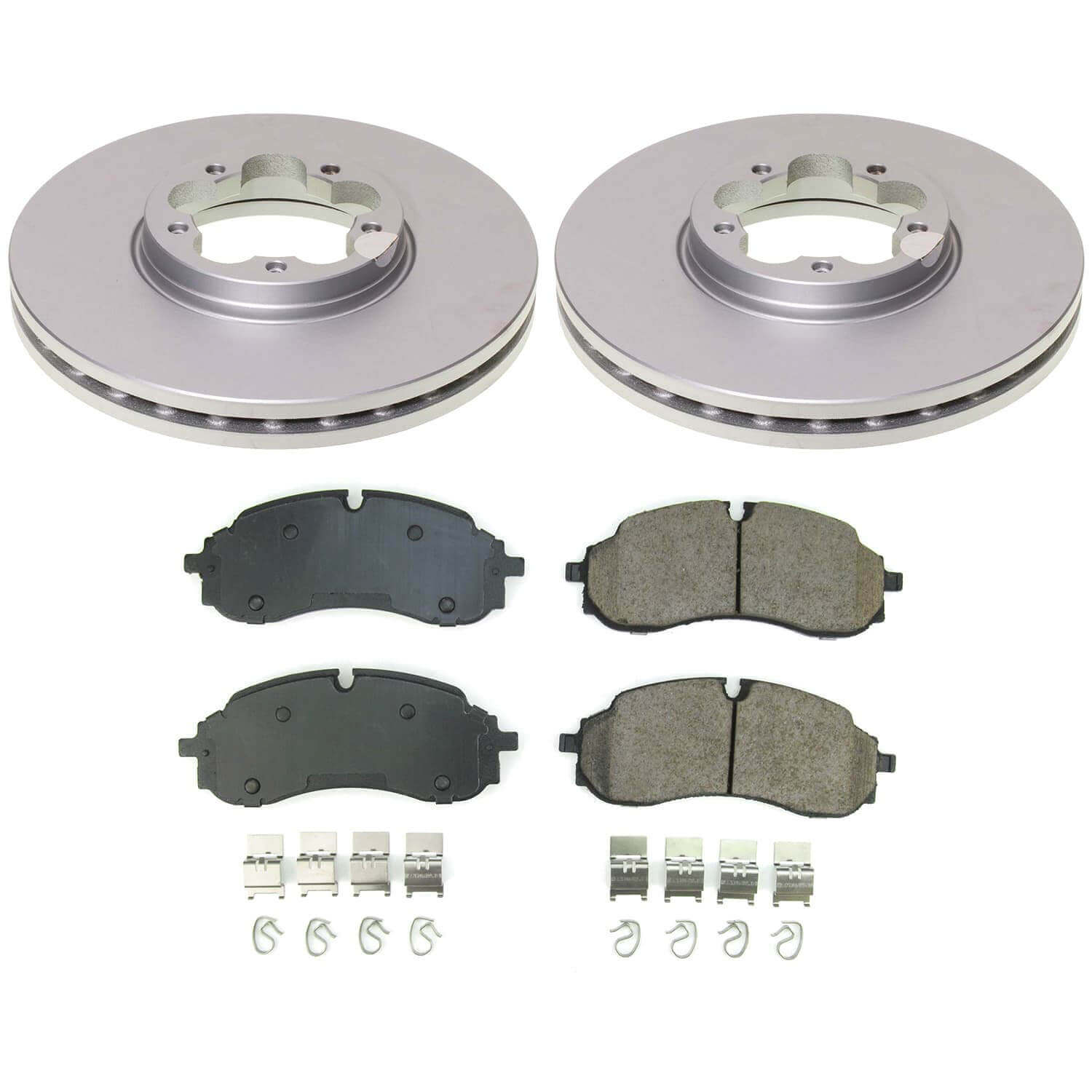 Power Stop CRK8985 - Front Z17 Evolution Genuine Geomet Coated Pad And Rotor Kit vehicle fitment brake part