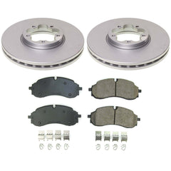 Power Stop CRK8985 - Front Z17 Evolution Genuine Geomet Coated Pad And Rotor Kit vehicle fitment brake part