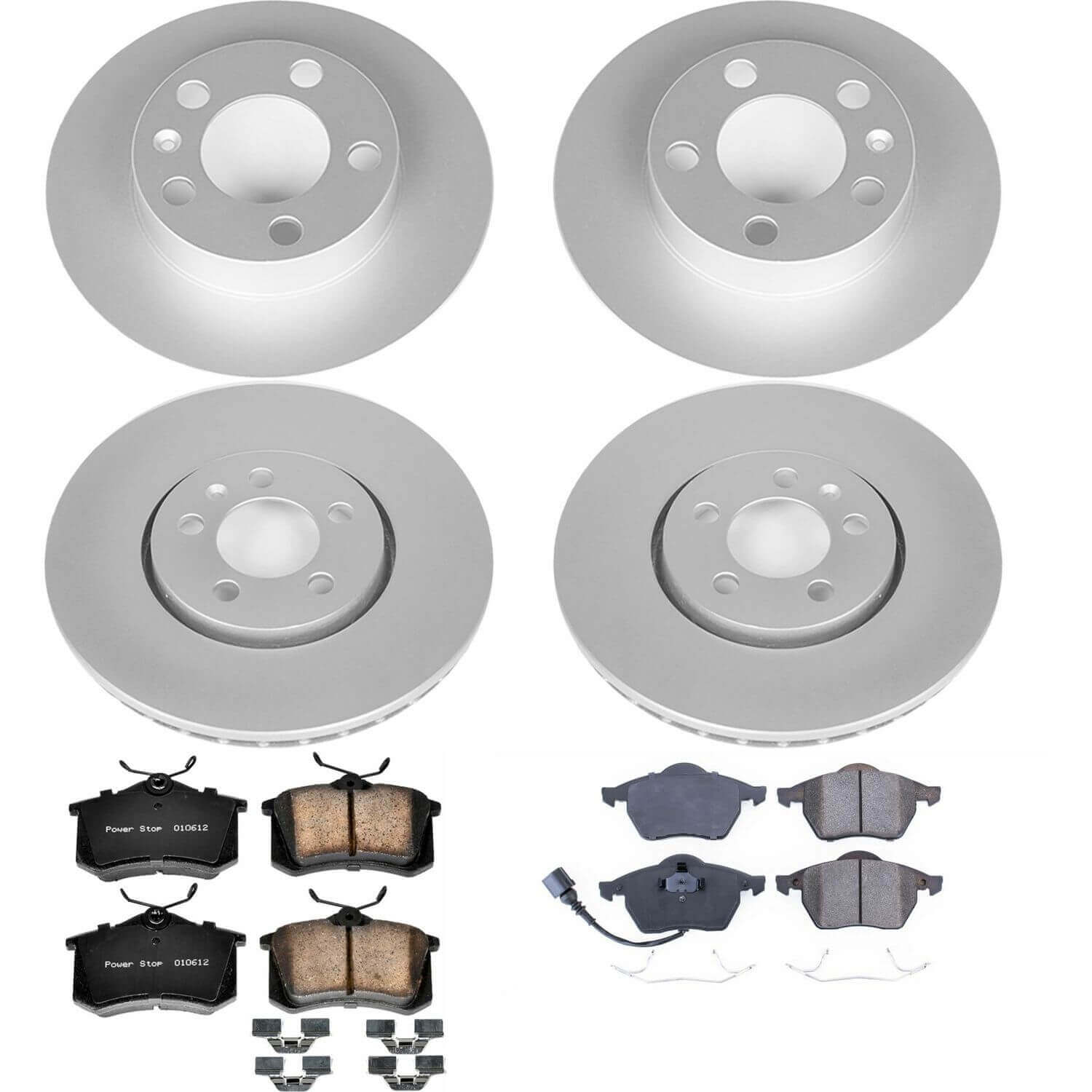 Power Stop CRK899 - Z23 Evolution Sport Front And Rear Brake Kit vehicle fitment brake part