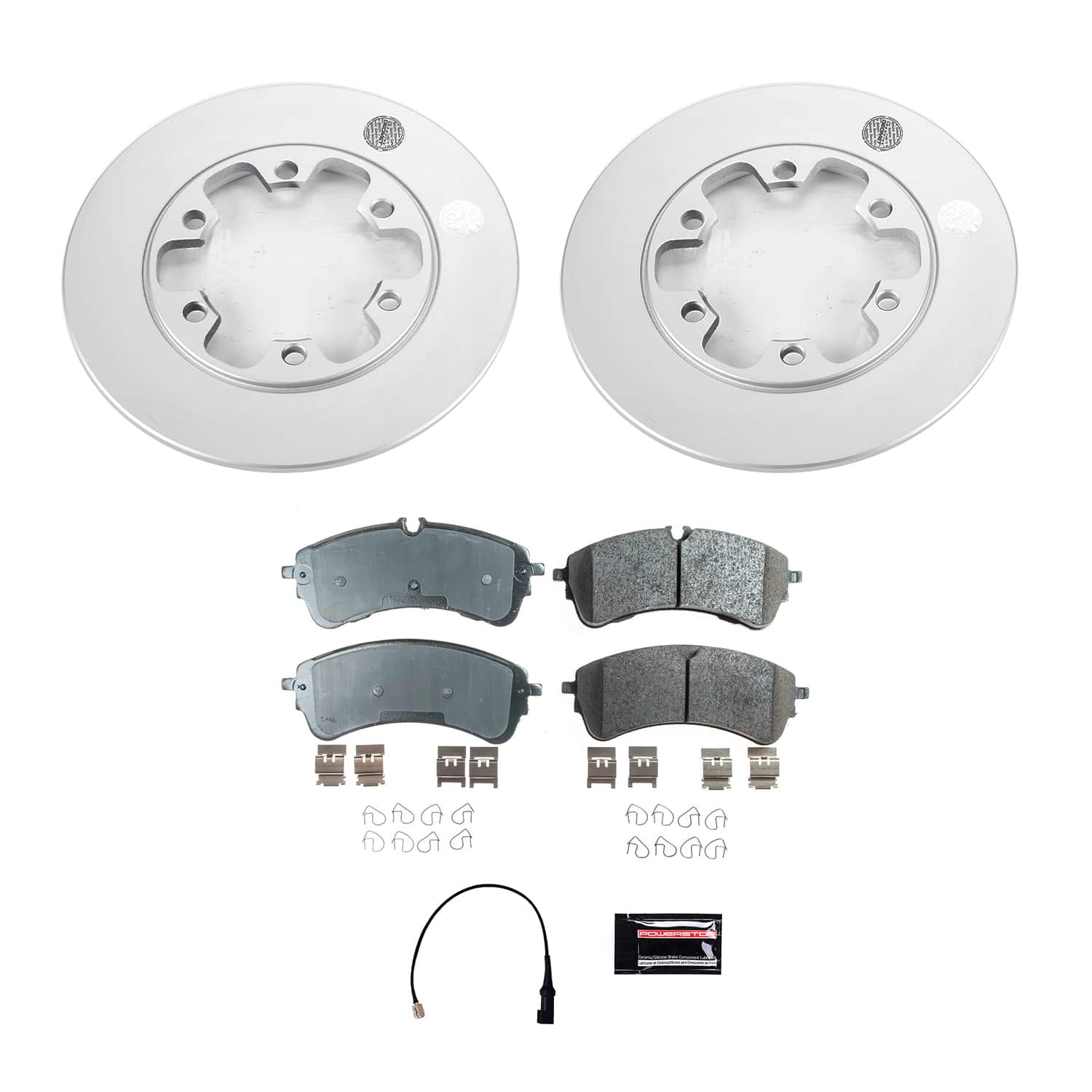 Power Stop CRK8991 Rear Z17 Evolution Pad And Rotor Kit for 2021-2024 Ford TRANSIT-150 product image