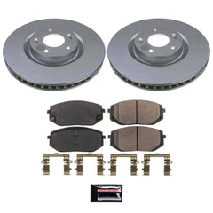 Power Stop CRK9008 Front Z17 Evolution Pad And Rotor Kit for 2022-2024 Hyundai Tucson product image