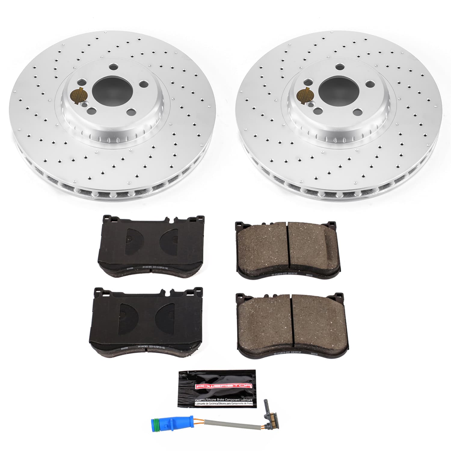 Power Stop CRK9011 - Front Z23 Evolution Sport Pad And Rotor Kit vehicle fitment brake part