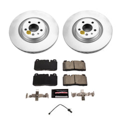 Power Stop CRK9025 - Front Z23 Evolution Pad And Evolution GEOMET Series Rotor Kit vehicle fitment brake part