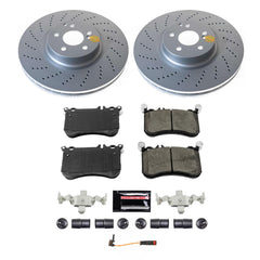 Power Stop CRK9031 - Front Z23 Evolution Sport Pad And Rotor Kit vehicle fitment brake part