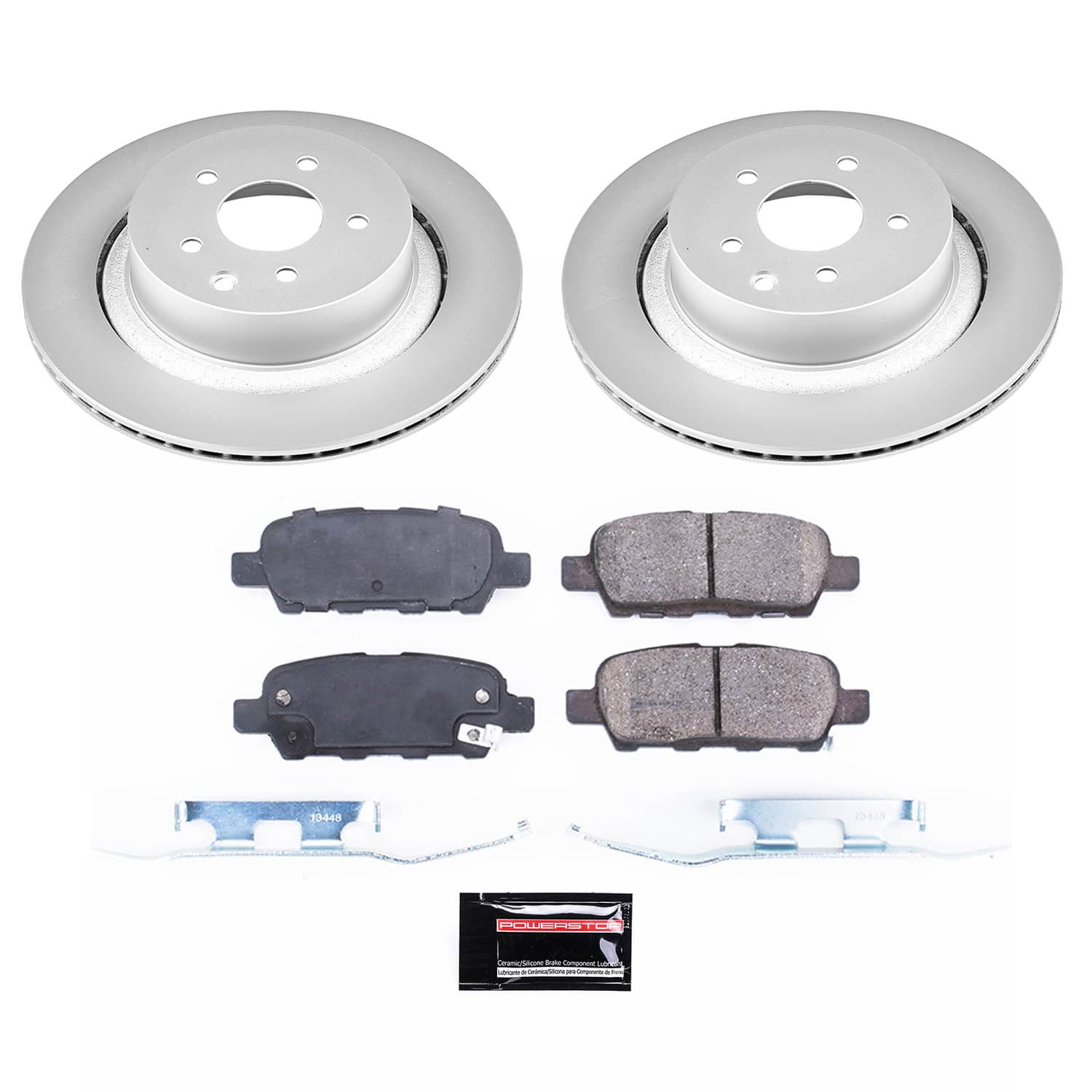 Power Stop CRK9062 - Rear Z17 Evolution Pad And Evolution GEOMET Series Rotor Kit vehicle fitment brake part
