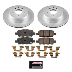 Power Stop CRK9074 - Front Z17 Evolution Genuine Geomet Coated Pad And Rotor Kit vehicle fitment brake part