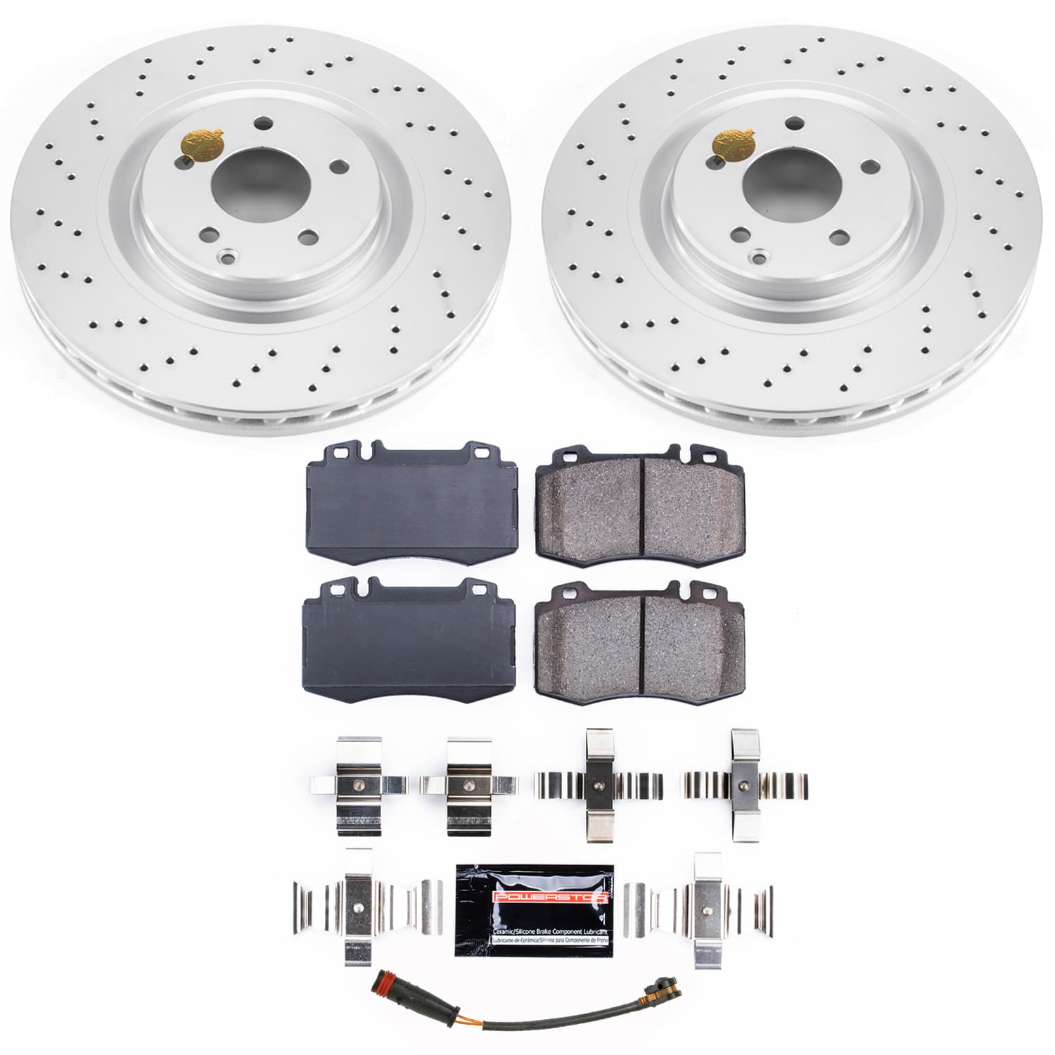 Power Stop CRK9078 - Front Z23 Evolution Sport Pad And Rotor Kit vehicle fitment brake part