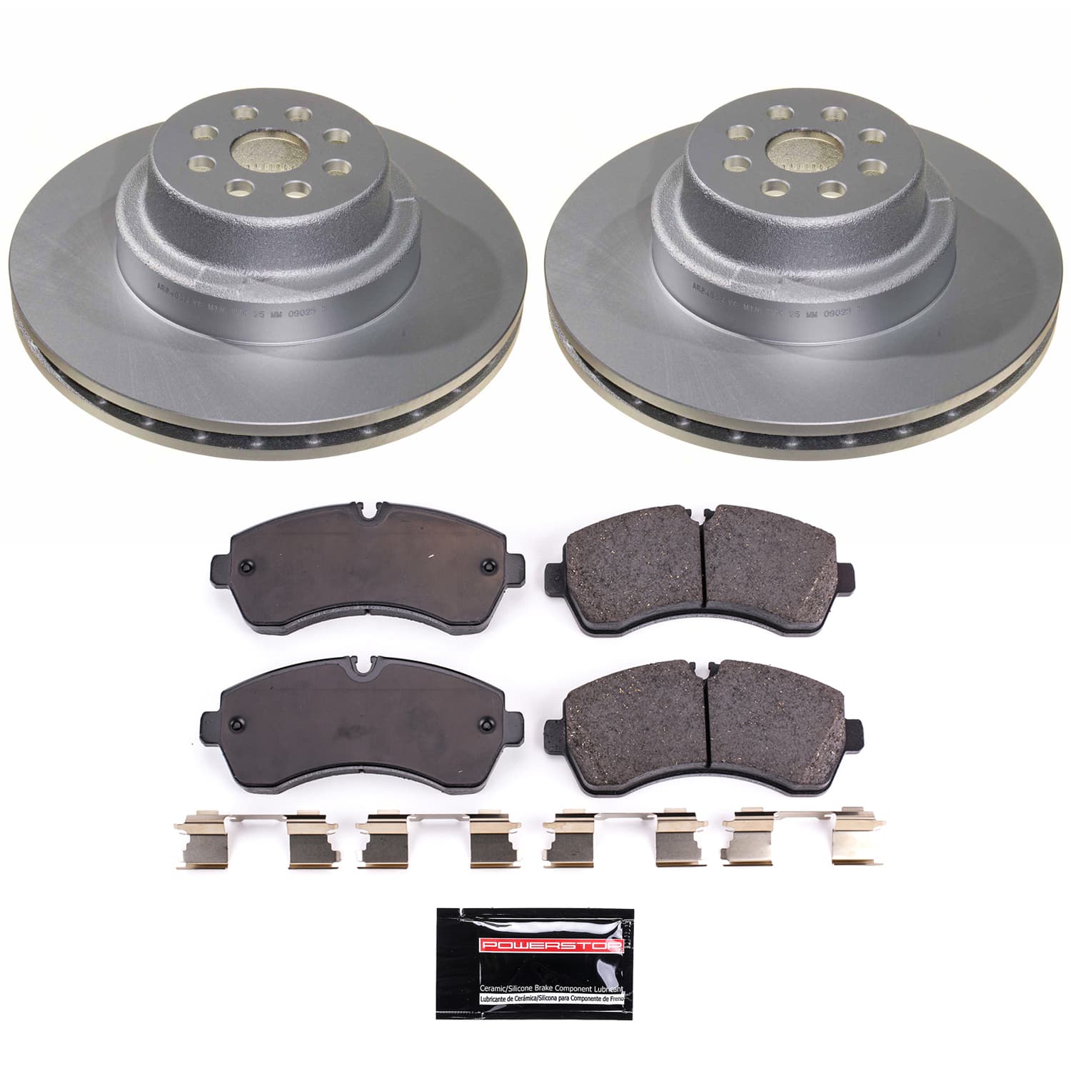 Power Stop CRK9082 - Front Z17 Evolution Genuine Geomet Coated Pad And Rotor Kit vehicle fitment brake part
