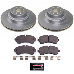 Power Stop CRK9082 - Front Z17 Evolution Genuine Geomet Coated Pad And Rotor Kit vehicle fitment brake part