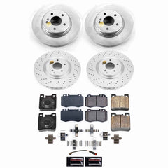 Power Stop CRK9094 - Front And Rear Z23 Evolution Sport Pad And Rotor Kit vehicle fitment brake part