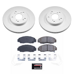 Power Stop CRK9109 - Front Z17 Evolution Genuine Geomet Coated Pad And Rotor Kit vehicle fitment brake part