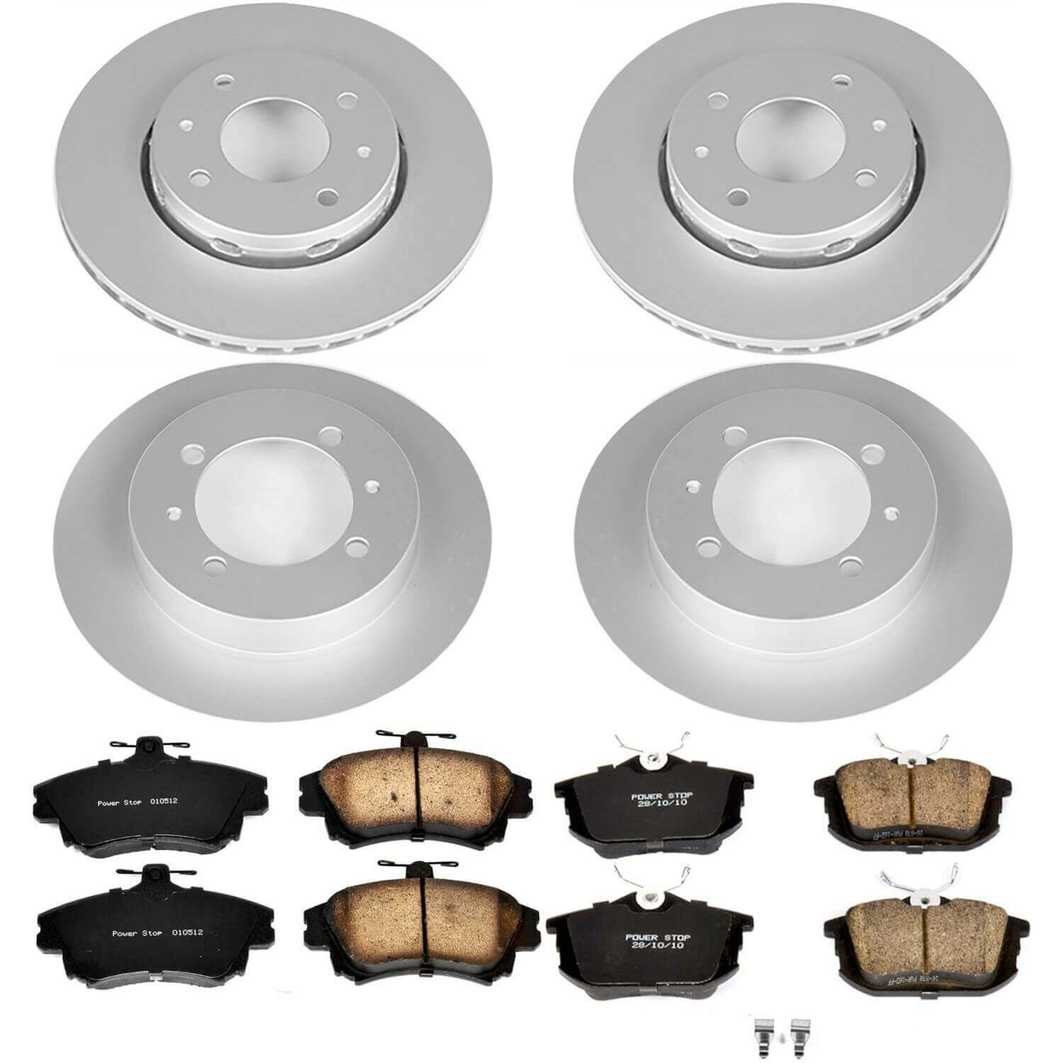 Power Stop CRK912 - Z23 Evolution Sport Front And Rear Brake Kit vehicle fitment brake part