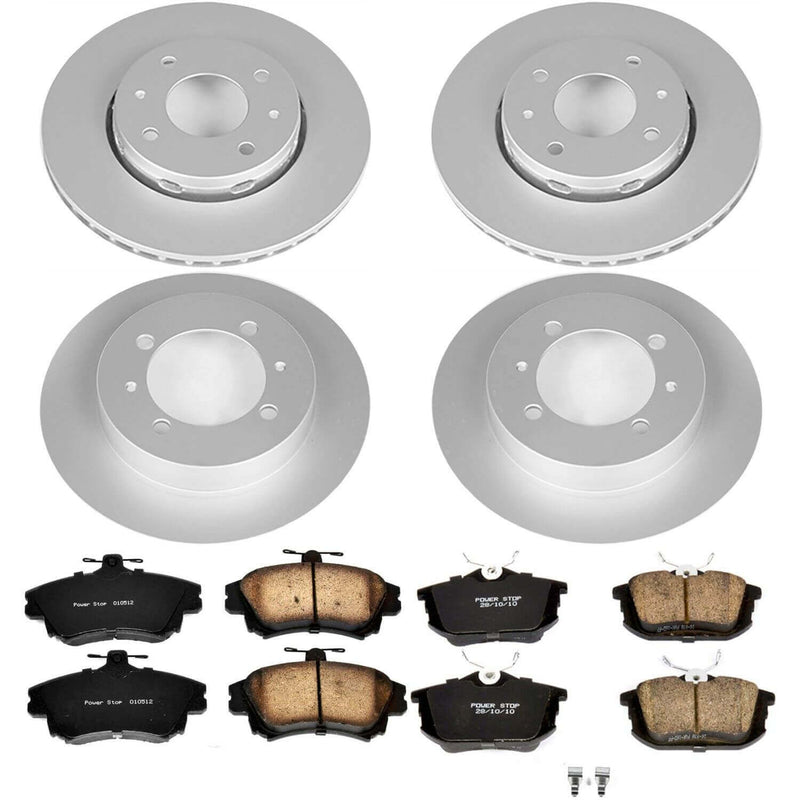Power Stop CRK912 - Z23 Evolution Sport Front And Rear Brake Kit vehicle fitment brake part