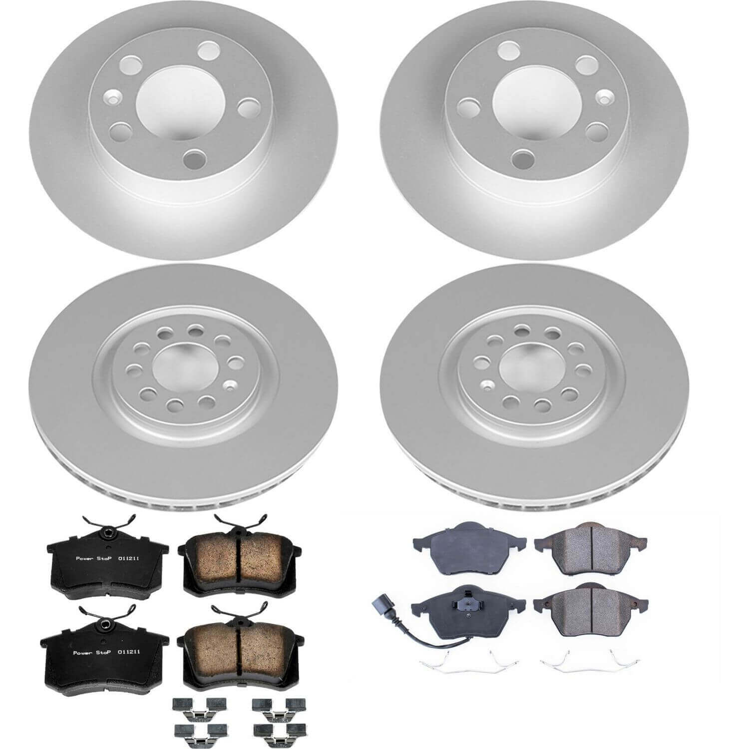 Power Stop CRK915 - Z23 Evolution Sport Front And Rear Brake Kit vehicle fitment brake part