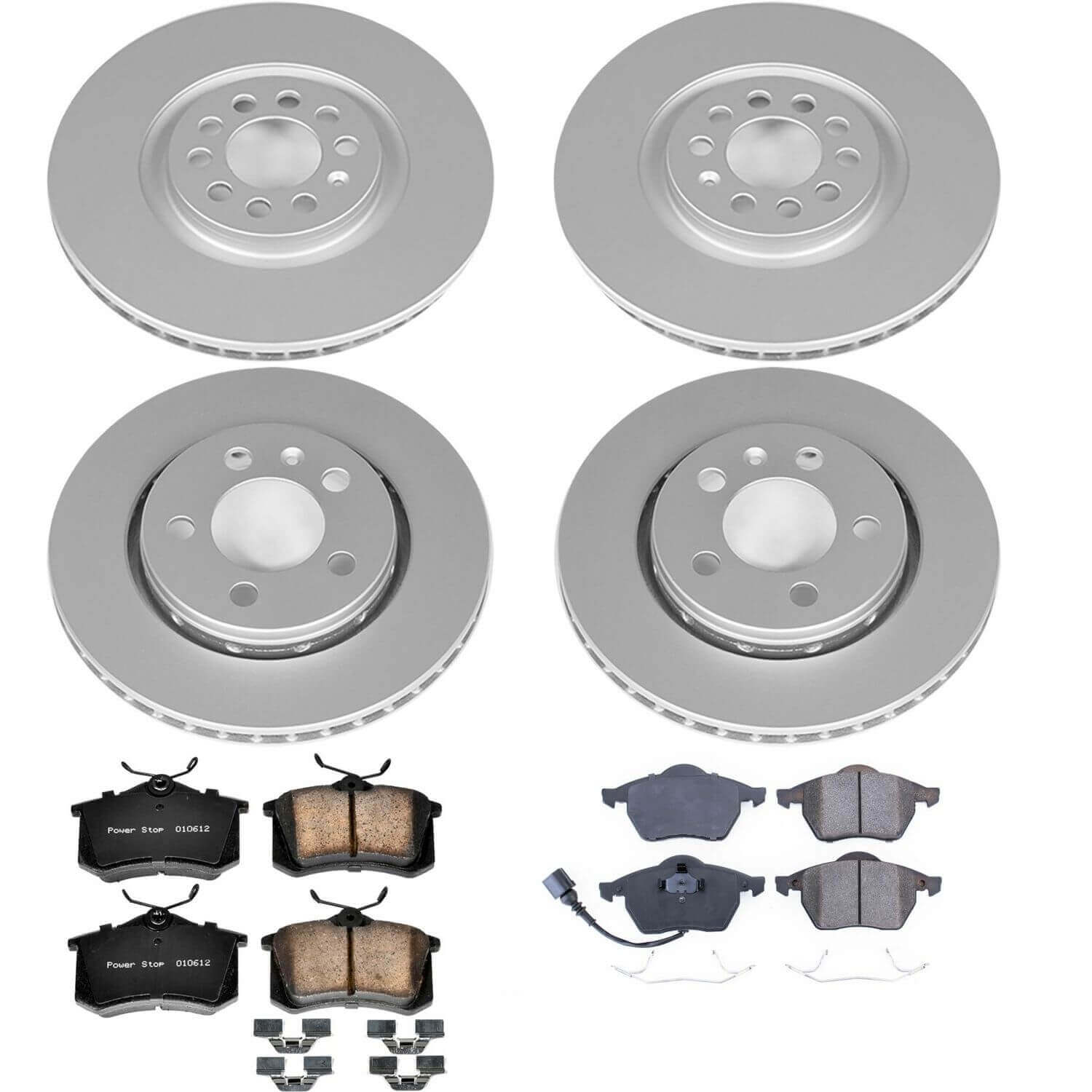 Power Stop CRK916 - Z23 Evolution Sport Front And Rear Brake Kit vehicle fitment brake part