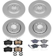 Power Stop CRK916 - Z23 Evolution Sport Front And Rear Brake Kit vehicle fitment brake part