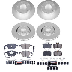 Power Stop CRK9175 - Front And Rear Z23 Evolution Sport Pad And Rotor Kit vehicle fitment brake part
