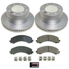 Power Stop CRK9183 Rear Z17 Evolution Pad And Rotor Kit for 2021-2023 Chevrolet Express 3500 product image
