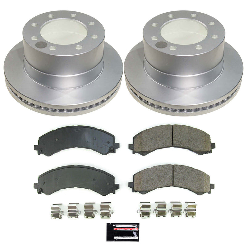 Power Stop CRK9183 Rear Z17 Evolution Pad And Rotor Kit for 2021-2023 Chevrolet Express 3500 product image