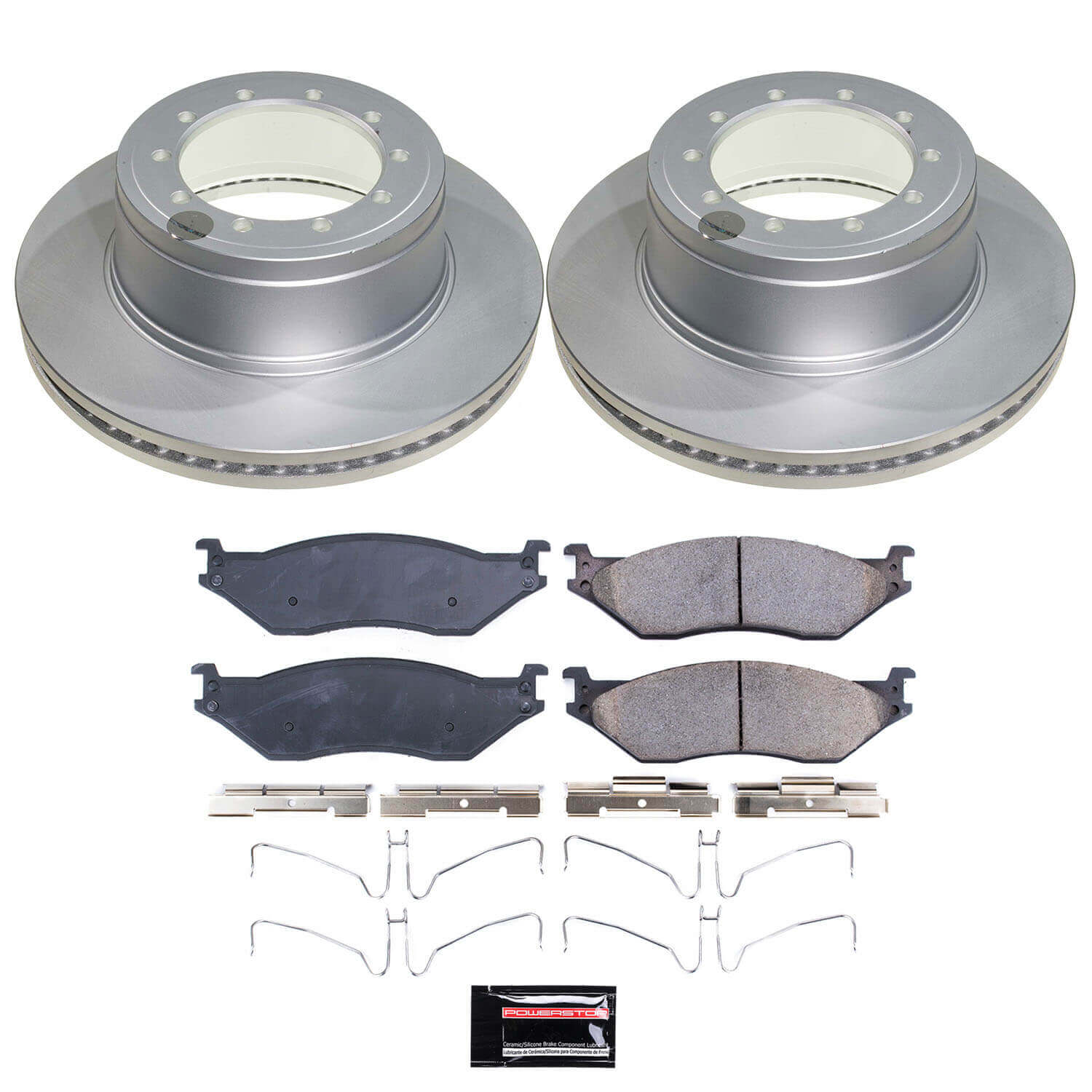 Power Stop CRK9186 Rear Z17 Evolution Pad And Rotor Kit for 2020-2023 Ford F-53 Motorhome Chassis product image