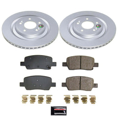 Power Stop CRK9187 Rear Z17 Evolution Pad And Rotor Kit for 2021 Hyundai Santa Fe - product image