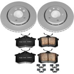 Power Stop CRK920 - Z23 Evolution Sport Rear Brake Kit vehicle fitment brake part