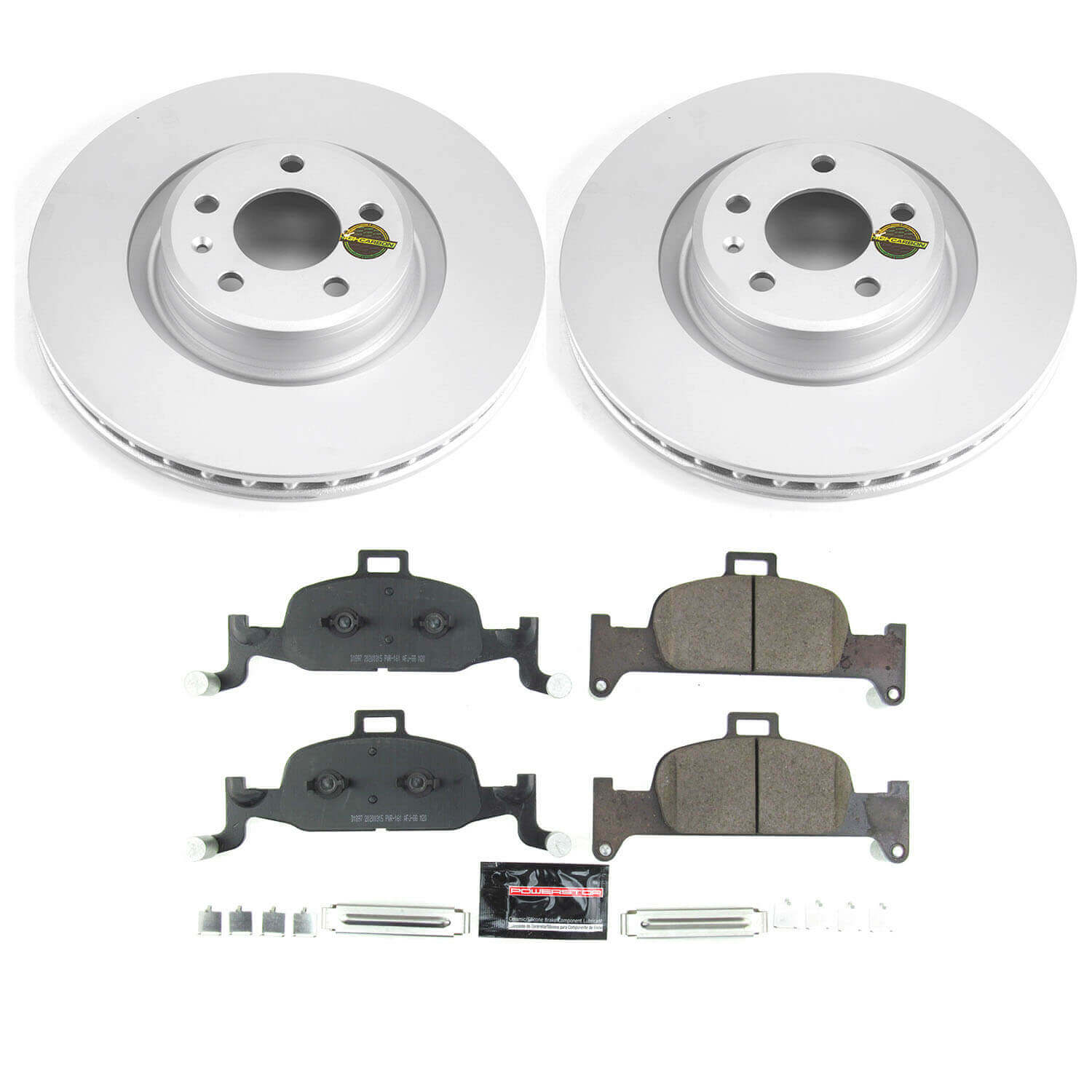 Power Stop CRK9202 - Front Z23 Evolution Sport Pad And Rotor Kit vehicle fitment brake part