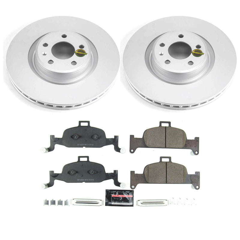 Power Stop CRK9202 - Front Z23 Evolution Sport Pad And Rotor Kit vehicle fitment brake part