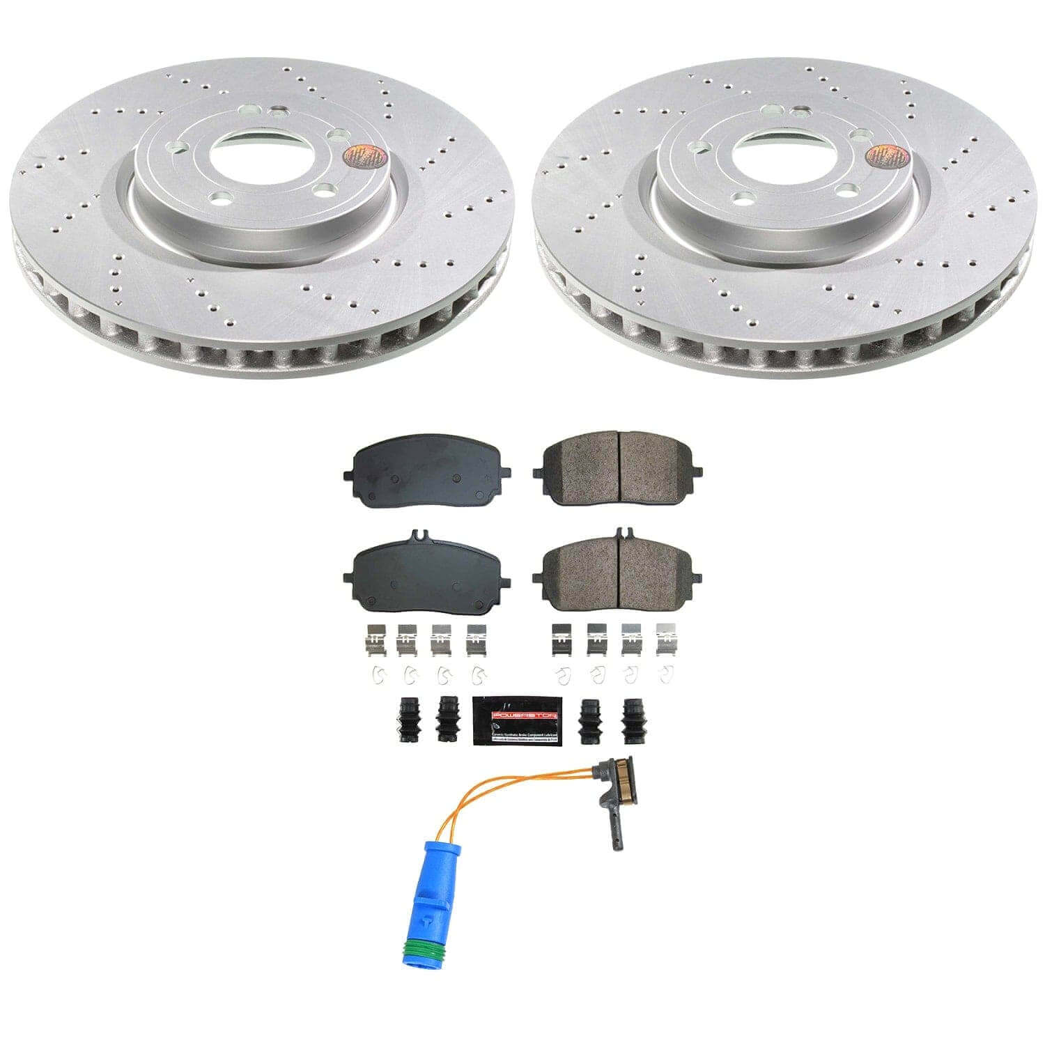 Power Stop CRK9204 Front Z23 Evolution Sport Pad And Rotor Kit for 2019-2022 Mercedes-Benz A220 product image