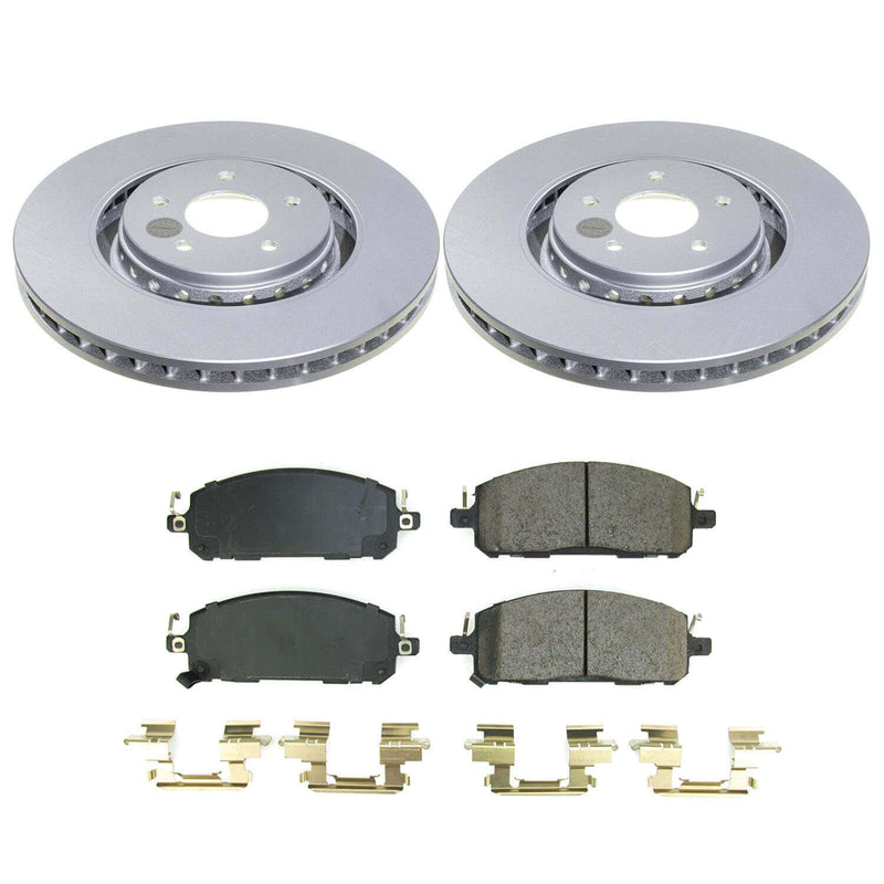 Power Stop CRK9206 Front Z17 Evolution Pad And Rotor Kit for 2022-2024 Infiniti QX60 product image