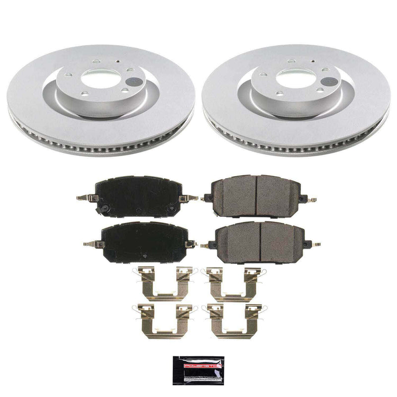 Power Stop CRK9207 Front Z17 Evolution Pad And Rotor Kit for 2023-2025 Mazda CX-50 product image