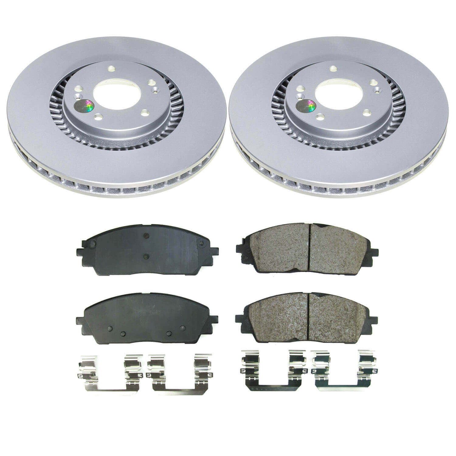 Power Stop CRK9208 Front Z17 Evolution Pad And Rotor Kit for 2022-2024 Kia Carnival product image