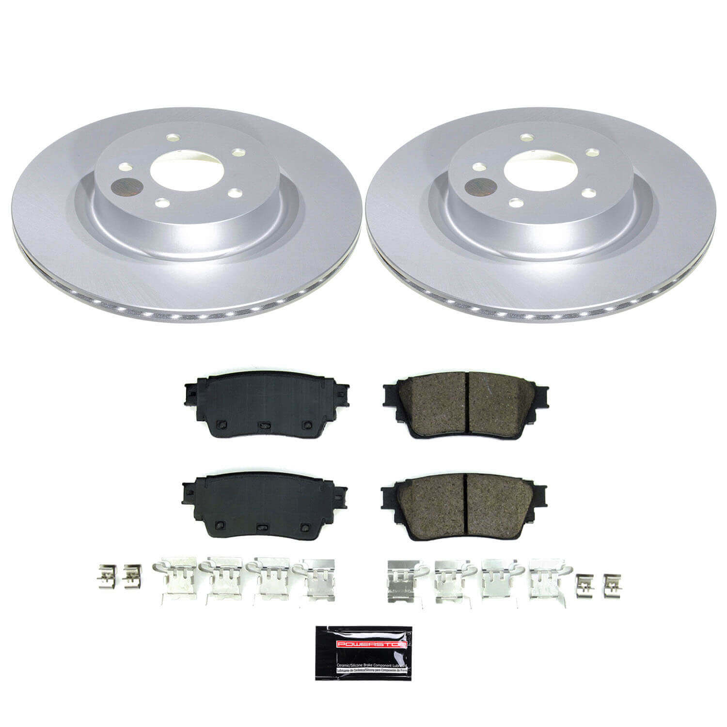 Power Stop CRK9219 Rear Z17 Evolution Pad And Rotor Kit for 2022-2024 Infiniti QX60 product image