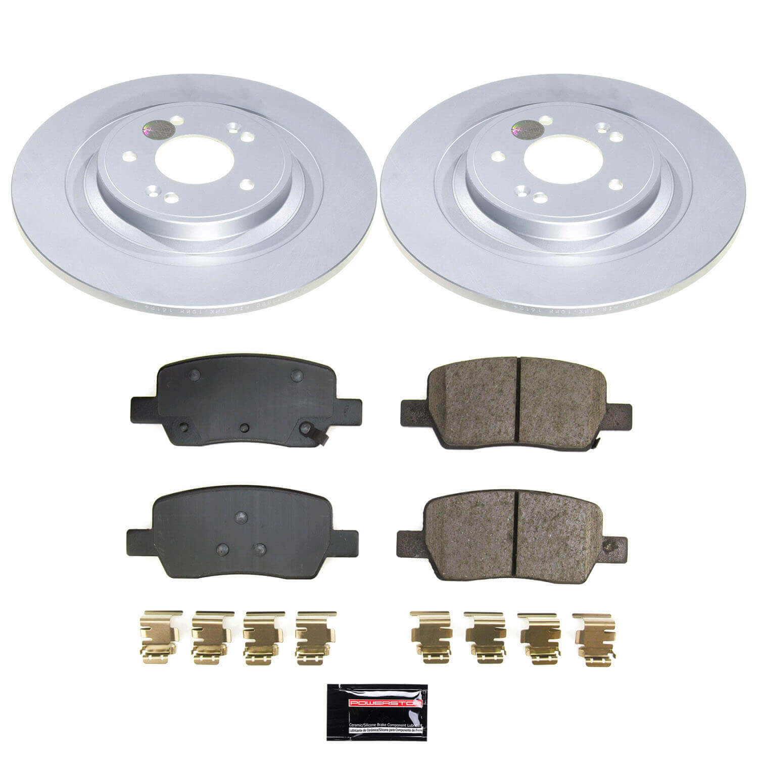 Power Stop CRK9221 Rear Z17 Evolution Pad And Rotor Kit for 2022-2024 Kia Carnival product image