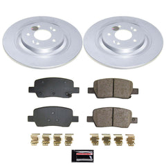 Power Stop CRK9221 Rear Z17 Evolution Pad And Rotor Kit for 2022-2024 Kia Carnival product image