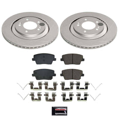 Power Stop CRK9222 Rear Z17 Evolution Pad And Rotor Kit for 2019-2022 Hyundai Veloster N product image
