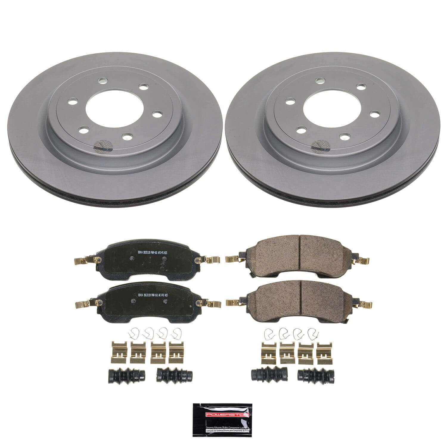 Power Stop CRK9243 Rear Z17 Evolution Pad And Rotor Kit for 2022-2024 Ford Bronco Raptor product image