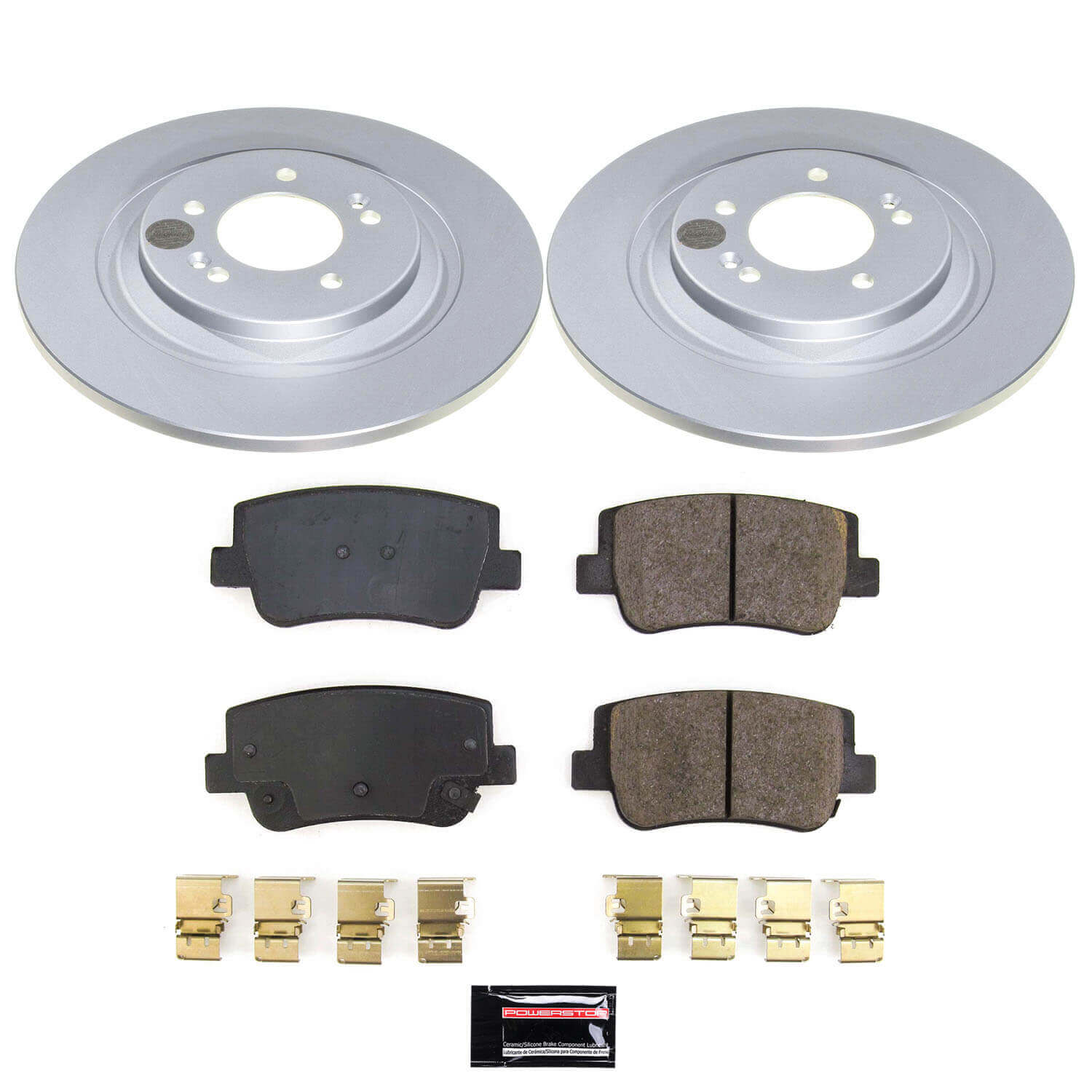 Power Stop CRK9245 Rear Z17 Evolution Pad And Rotor Kit for 2022-2023 Hyundai Sonata N Line product image