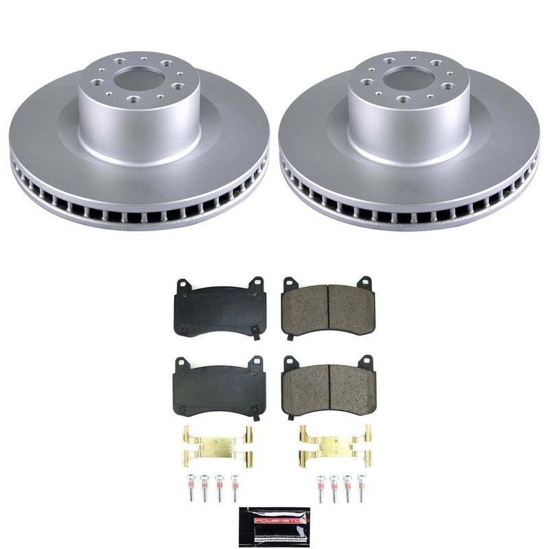Power Stop CRK9253 Z17 Evolution Pad And Rotor Kit for 2020-2024 Tesla Model Y Performance product image