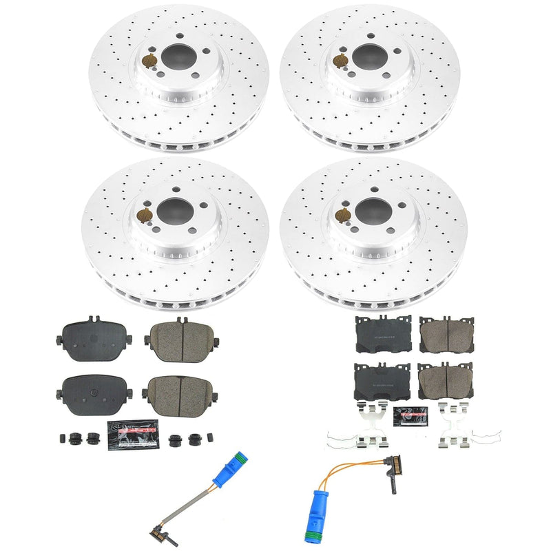 Power Stop CRK9261 Front And Rear Z17 Evolution Pad And Rotor Kit for 2022-2023 Mercedes-Benz E53 AMG product image